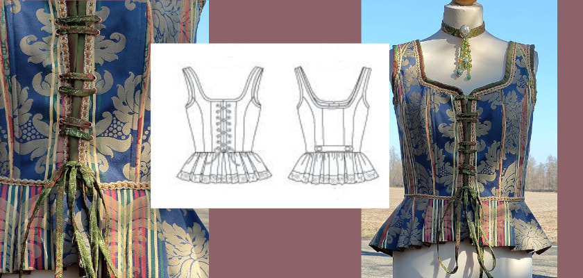 Victorian Corset DIY - SEWING CHANEL-STYLE