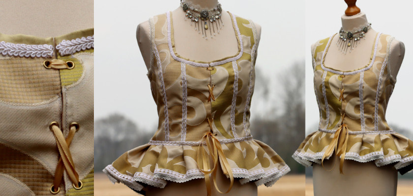 Victorian corset pattern