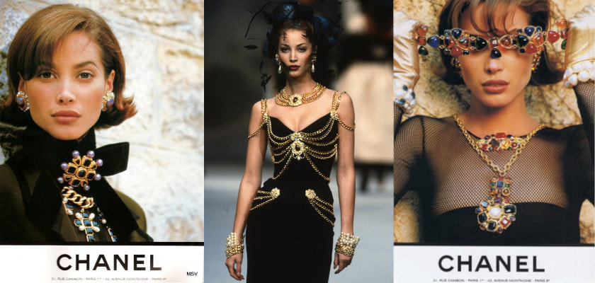 Chanel's former rolemodeChristy Turlington is still beautiful! - SEWING  CHANEL-STYLE