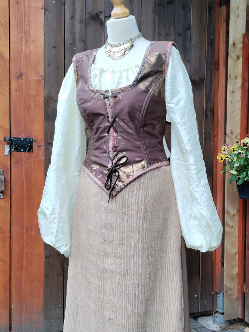 Belastingen mozaïek Belang DIY Middeleeuwse kleding en Bourtange - SEWING CHANEL-STYLE